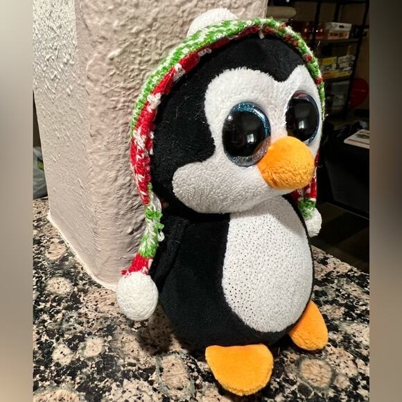 TY Beanie Boos Penguin Plush Penelope Stuffed Animal - Picture 3 of 6